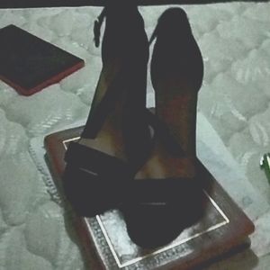 Black heels
